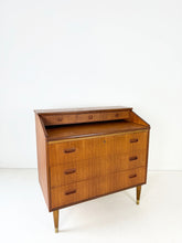 Load image into Gallery viewer, Scandinavische Teak Secretaire
