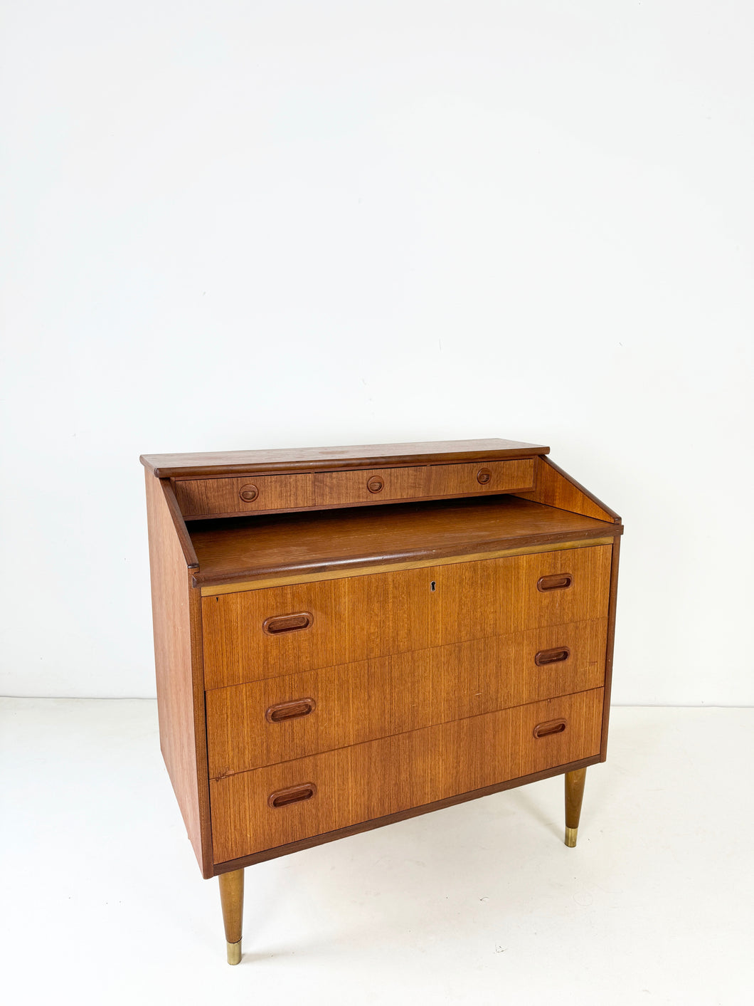 Scandinavische Teak Secretaire