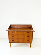 Load image into Gallery viewer, Scandinavische Teak Secretaire
