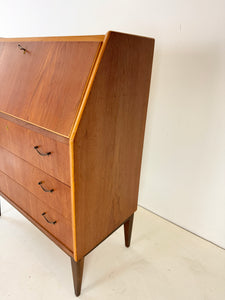 Zweedse Teak Secretaire